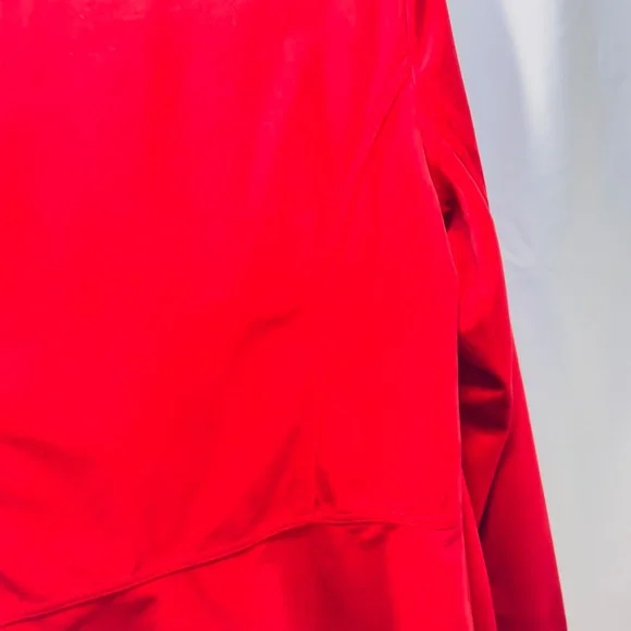 NWT Peck & Peck Red Velvet Two Pocket Edge to Edge Jacket M - Picture 12 of 16